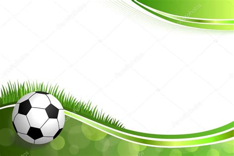 Background Abstract Green Football Soccer Sport Ball Illustration