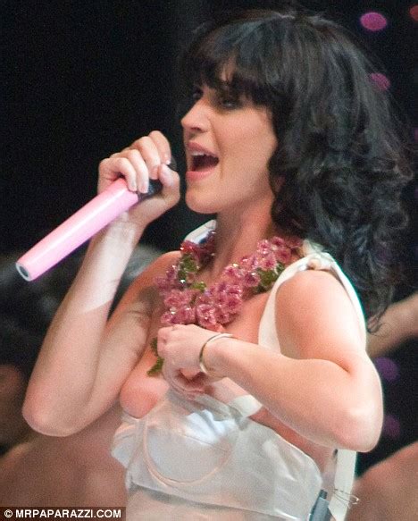 Katy Perry Suffers An Embarrassing Wardrobe Malfunction At Charity Gig