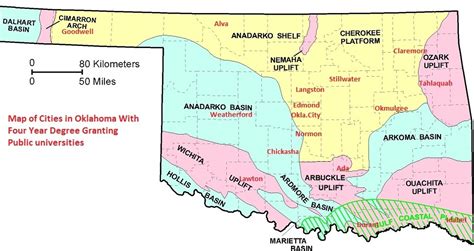 Towns are limited to town board type of municipal government. List of public universities in Oklahoma - Wikipedia