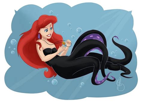 Ariel As Ursula Disney Princess Villains Popsugar Love And Sex Photo 13