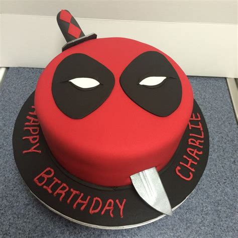 Deadpool Cake Ideas / Deadpool Themed Cakes