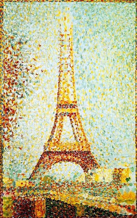The Eiffel Tower By Seurat