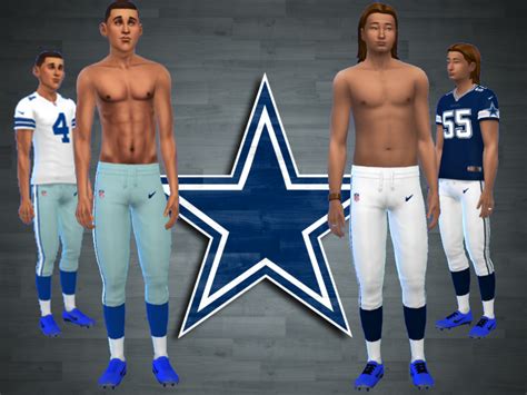 The Sims Resource Dallas Cowboys Uniform Pants Fitness Needed