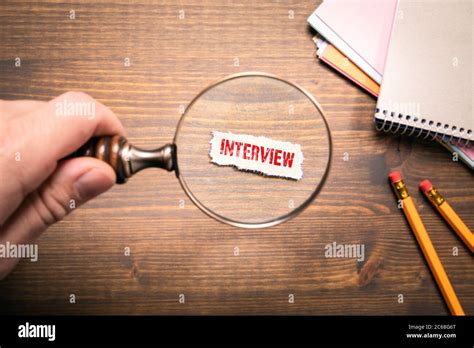 INTERVIEW. Job search, career opportunities and promotion concept. Man