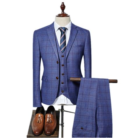 What to wear to a wedding | men's wedding guest outfits by carl thompson this video is to give men style advice on what to. 2017 Mens Suits Designers Tailored Fashion Checkered 3 ...