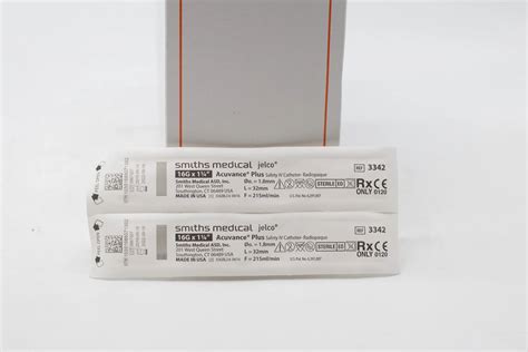 Smiths Medical 3358 Box50 Jelco Acuvance Plus Safety Iv Catheters