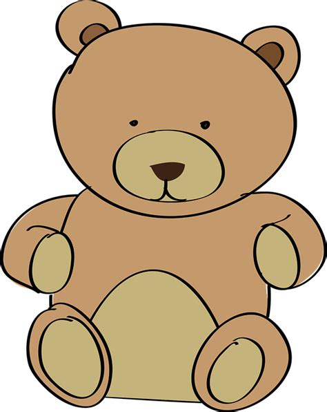 Teddy Bear Toy Plush · Free Vector Graphic On Pixabay