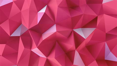 Pink Triangles 1920 X 1080 Hdtv 1080p Wallpaper