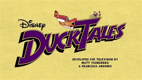 Special Ducktales Purple Title From The Duck Knight Returns A Darkwing
