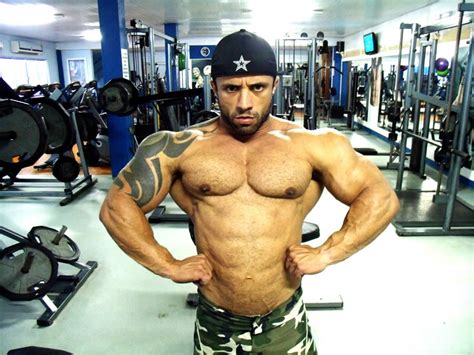 World Bodybuilders Hairy Muscle From Brazil Adelmo Gabriel