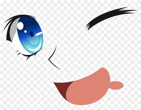 Anime Eyes And Mouth Png Free Transparent Png Clipart Images Download