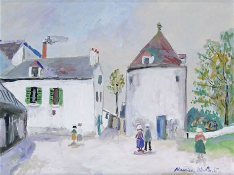 Sold Price Maurice Utrillo 1883 1955 La Maison De Gabrielle D