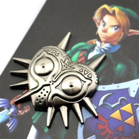 Legend Of Zelda Majoras Mask Brooch Pins Nintendo Core