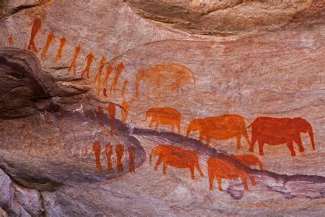 Khoisan People South African People And Culture San Rock Art
