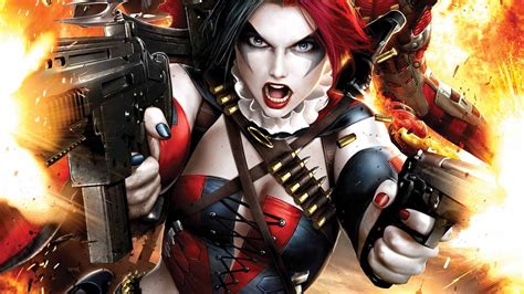 Suicide Squad Harley Quinn Gun Batman Wallpapers Hd Desktop And
