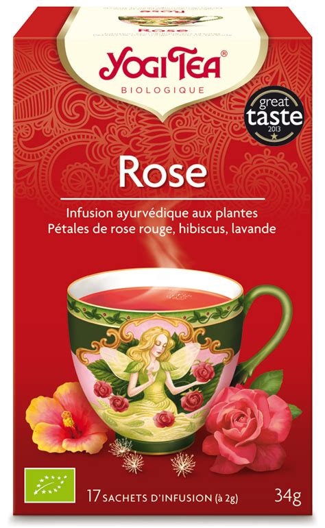 Yogi Tea Infusion Ayurvédique Rose Boutique Bio