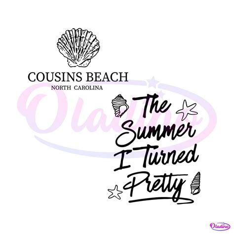 Cousins Beach The Summer I Turned Pretty Svg Design File