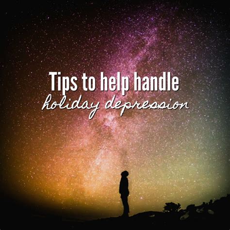 Tips To Help Handle Holiday Depression