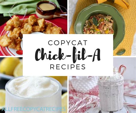 I feel like i'm under a leafy palm, being fed grapes in the middle of an desert oasis. 9 Best Chick-fil-A Copycat Recipes | AllFreeCopycatRecipes.com