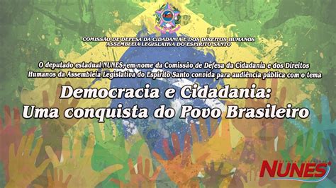 Democracia E Cidadaniadireitos E Conquista Do Povo Brasileiro Youtube