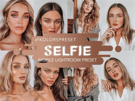 Selfie Lightroom Presets For Mobile And Desktop Etsy Lightroom Presets Portrait Presets
