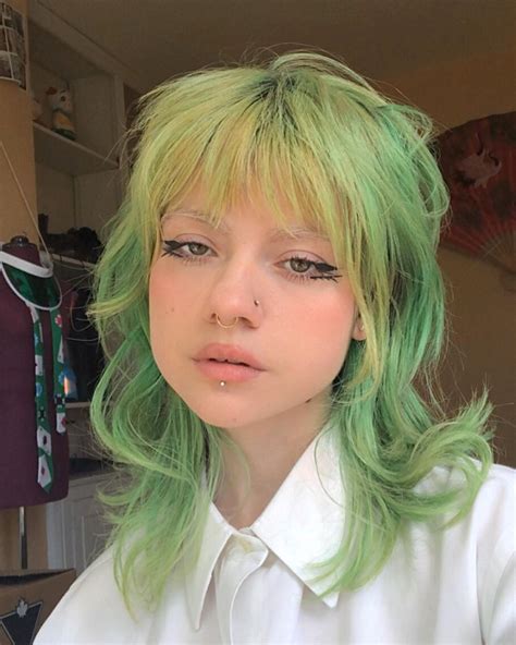 Premium Powerclashing On Instagram “i Have A Huge Backlog Of Green Hair Photos To Post So This