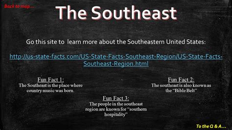 Fun Facts About The Southeast Region Of The United States Fun Guest