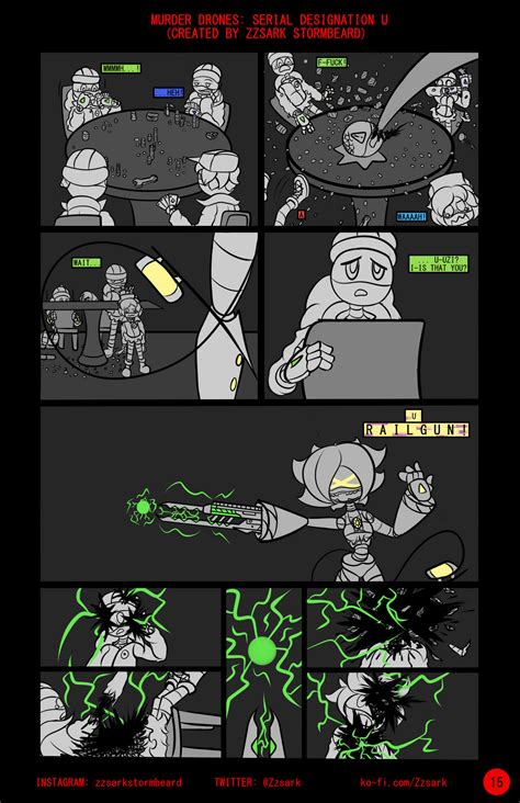 Murder Drones Serial Designation U Comic 15 By Zzsark On Deviantart