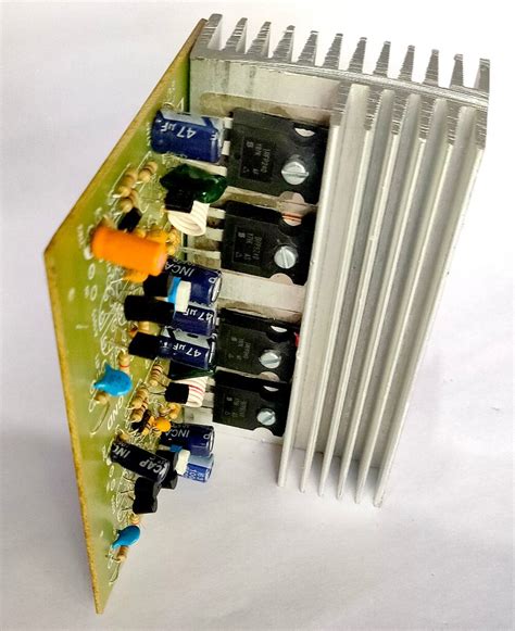 Watt Mosfet Mono Amplifier Board Irfp Powertronics At Rs