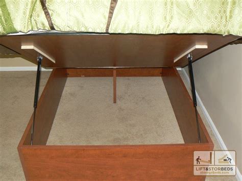 I saw a platform bed in a west elm catalog and loved how chunky the base and platform were, so that was. The #1 Selling Original Storage Bed | Lift & Stor Beds ...