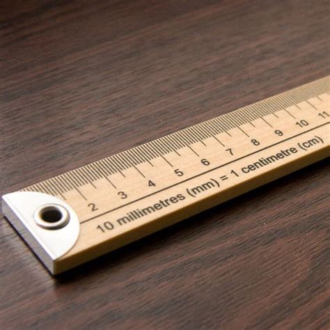 Measuring Sew Easy Wooden Ruler 1 Metre Long Metric Imperial