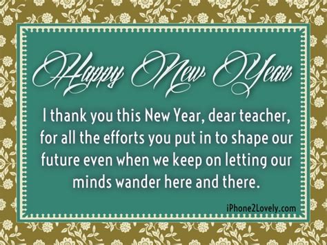 50 Happy New Year Wishes For Teachers 2024 Messages And Greetings