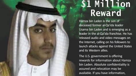 Hamza Bin Laden Osama Bin Ladens Son Dead