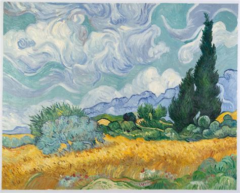 Wheat Field With Cypresses Van Gogh Reproduction Van Gogh Studio