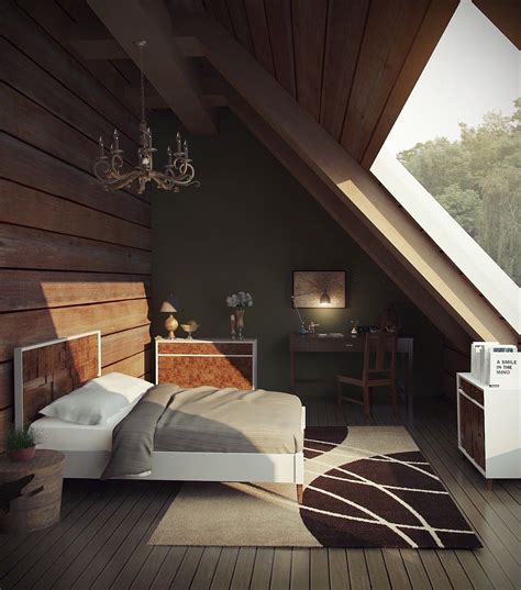 Wie gemütlich moderne schlafzimmer sein können, zeigt dieses bild. Außergewöhnliche Loft Schlafzimmer Und Vollen Loft Bett ...