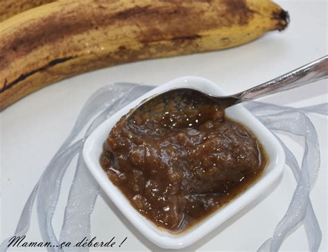 Confiture à la banane