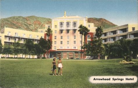 Arrowhead Springs Hotel San Bernardino Ca Postcard