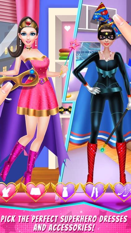 Superhero Girls Salon Wonder League Spa Makeup And Super Power