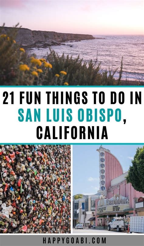 23 Exciting Things To Do In San Luis Obispo California California