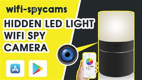 Led Light Hidden Wifi Spy Camera Hd 🏐 Youtube
