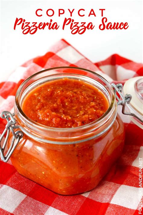 Homemade Italian Pizza Sauce Recipe Food Folks And Fun