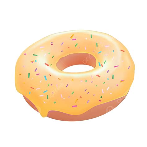 Realistic 3d Sweet Tasty Donut Ring Doughnut Tasty Png And Vector