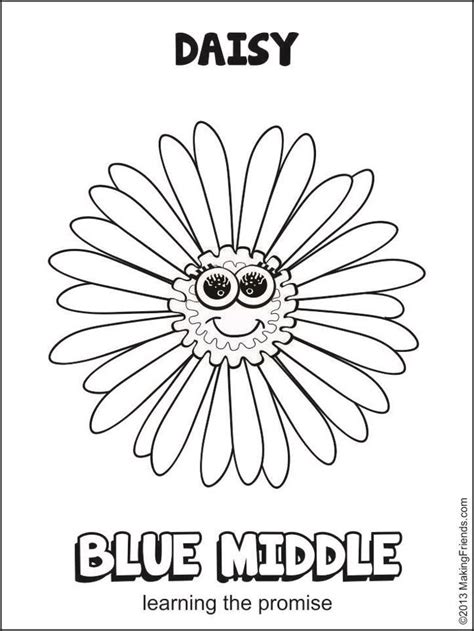 Daisy Girl Scouts Coloring Pages Clip Art Library