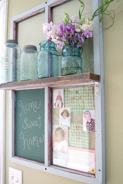 How To Use Old Window Frames In Decor Rustic Crafts Diy Decor