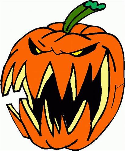Pumpkin Clip Scary Clipart Clipartion