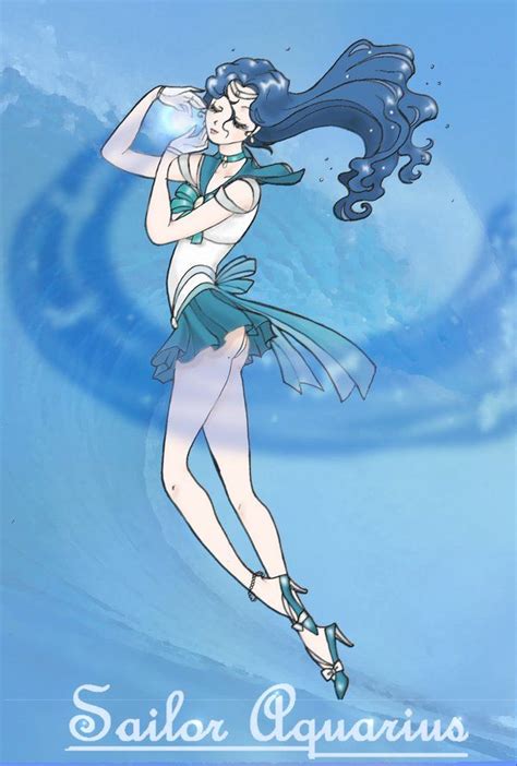 Sailor Zodiac Aquarius By Ladymako On Deviantart Aquarius Art Moon