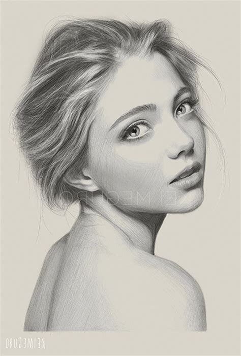 Step 2 place draw the ears anime woman ears drawing. How To Draw A Realistic Face Side View Drawing How To Draw ...