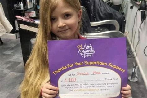 Local Girl Raises Over £1000 By Donating Her Hair To The Little Princess Trust