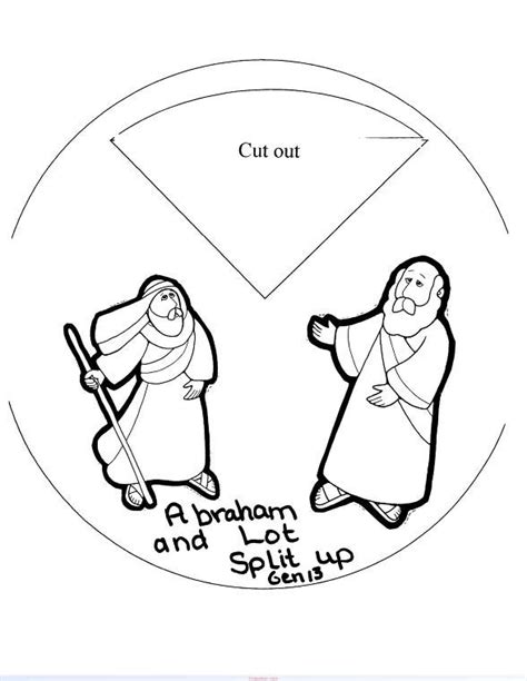 Abraham and sarah sunday school handouts take home sheet. Abraham craft 아브라함/사라 만들기 | Abraham and lot, Sunday school ...