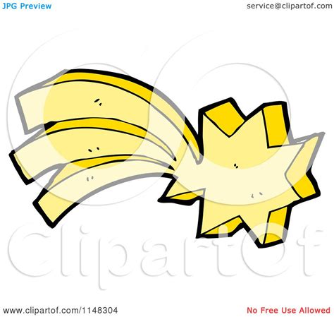 Cartoon drawing is fun and easy when you have step by step instructions. Cartoon of a Shooting Star - Royalty Free Vector Clipart by lineartestpilot #1148304